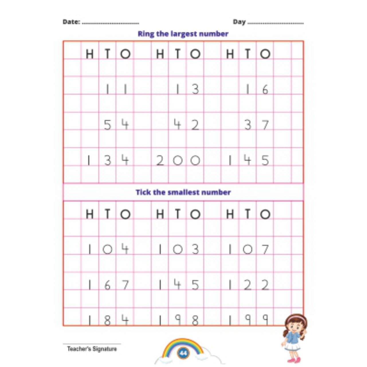 UKG/Prep 5-7 Years Kids 404 Pages 3 Book Pattern Copy Writing Practice English Maths Hindi UKG/Prep Syllabus tailored for toddlers and preschoolers