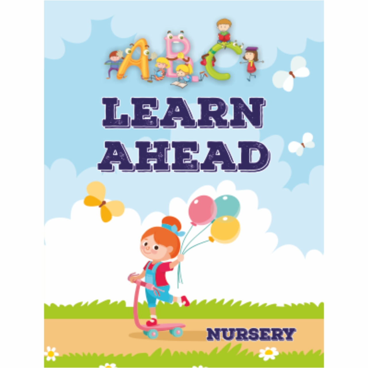 LKG/Nursery 4-6 Years Kids 427 Pages 3 Book Pattern Copy Writing Practice English Maths Hindi LKG/Nursery Syllabus tailored for toddlers and preschoolers